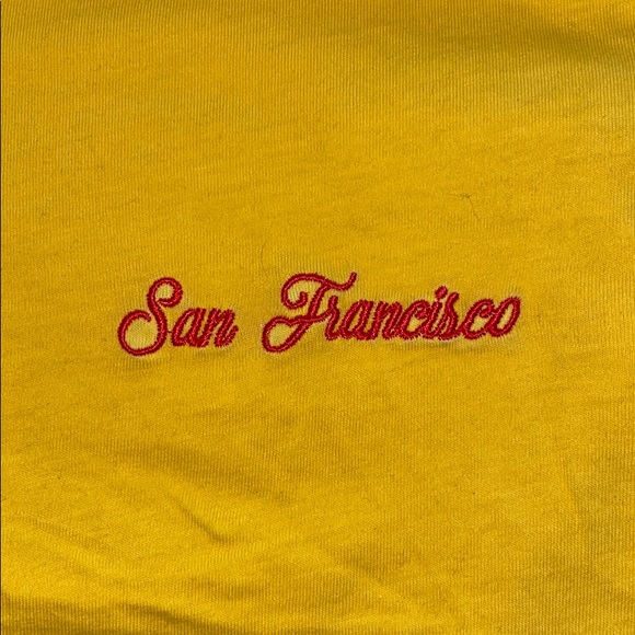 Yellow fresco top - Picture 3 of 3